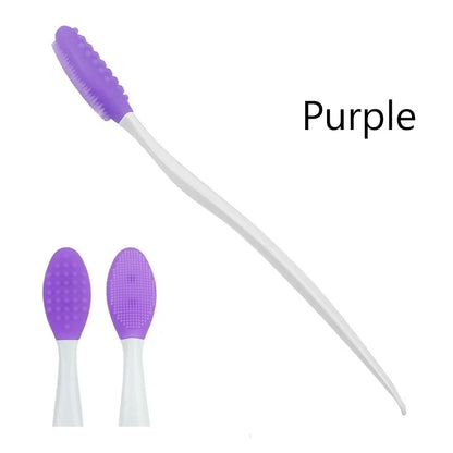 1PC/4PCS Beauty Skin Care Wash Face Silicone Brush Exfoliating Nose Clean Blackhead Removal Brushes Tools with Replacement Head