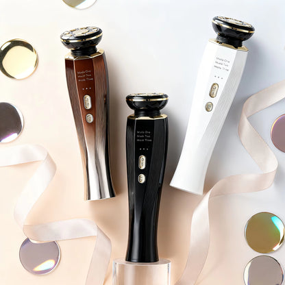 Facial and Neck Massage Skin Care Auxiliary Tool Beauty Instrument, Eye Massager, USB Charging Beauty Device, New Year'S Gift