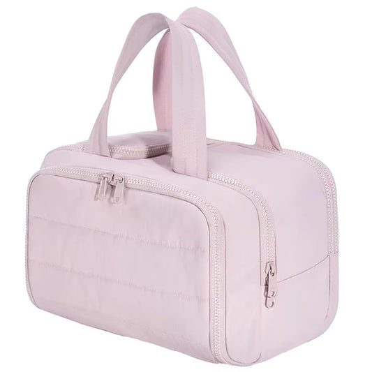 Large Capacity Cosmetic Bag Female Travel Wash Handbag Bathroom Partition Shower Makeup Pouch Waterproof Toiletries Organizer