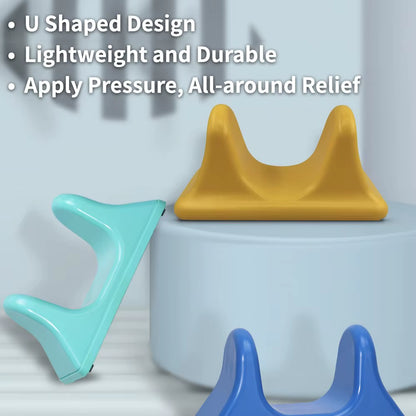 Deep Tissue Waist Muscle Relaxer Massager for Hip, Back and Psoas Training, Body Stretching with Ergonomic Design