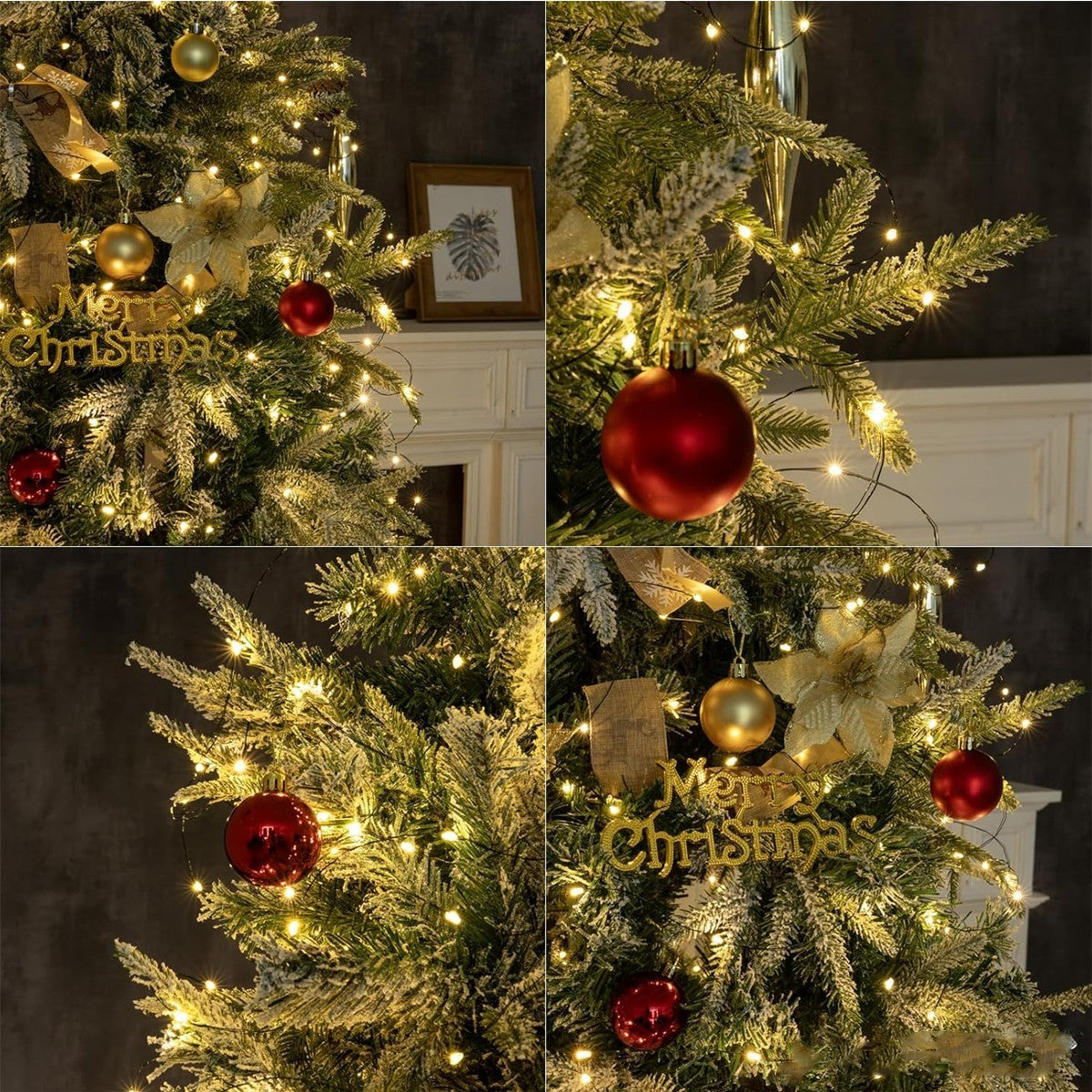 Luces LED Decorativas para Navidad, Bodas y Fiestas al Aire Libre