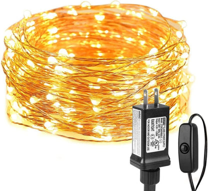 Luces LED Decorativas para Navidad, Bodas y Fiestas al Aire Libre