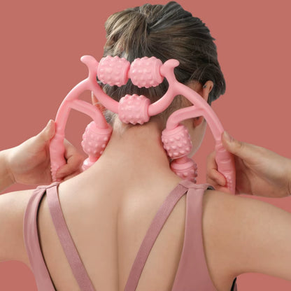 Revitalize Your Legs with the 9-Wheel Calf Massager - Ultimate Muscle Relaxation and Slimming Device for Sports Fitness