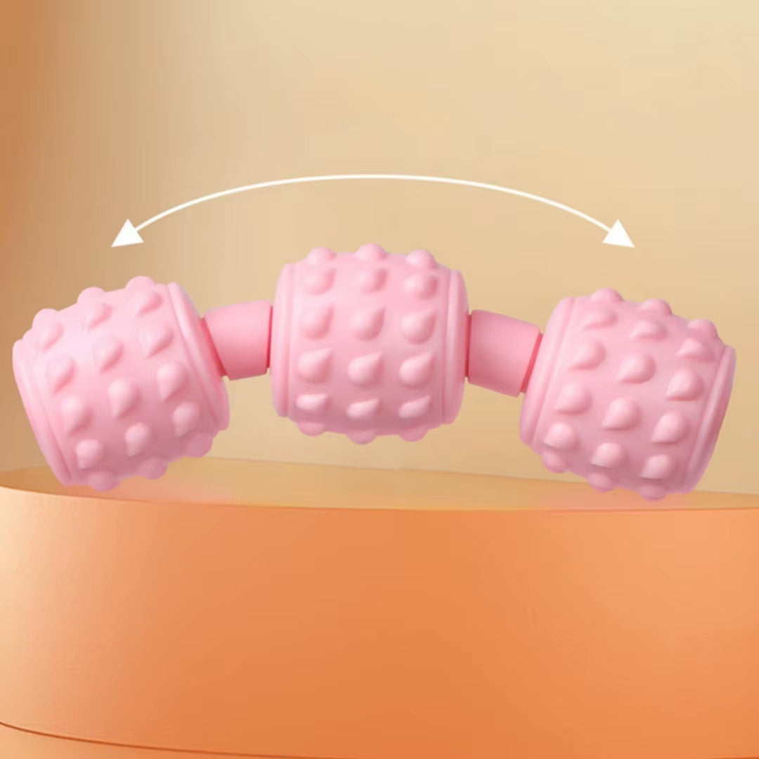 Revitalize Your Legs with the 9-Wheel Calf Massager - Ultimate Muscle Relaxation and Slimming Device for Sports Fitness