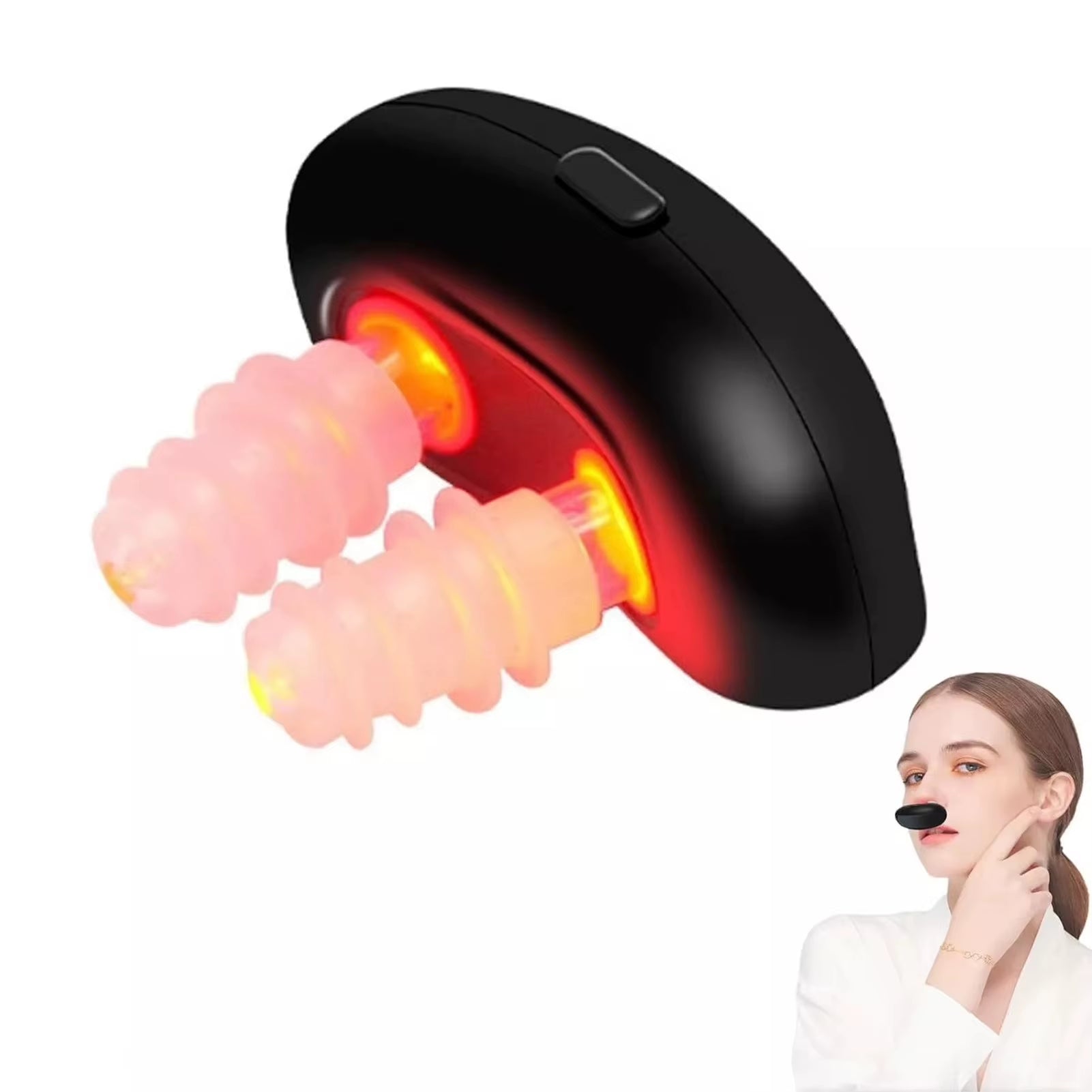 Smart Infrared Nasal Therapy Device - Portable Solution for Rhinitis and Allergy Relief