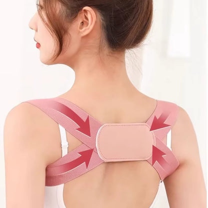 Corrector de Postura Ajustable – Soporte Lumbar y de Hombros