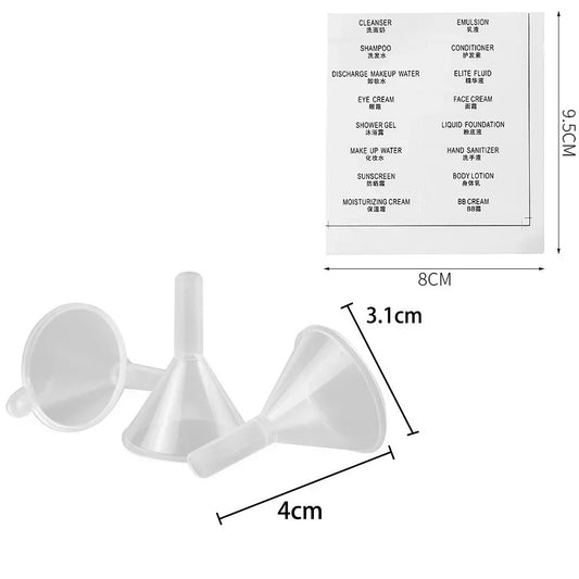 5Pcs Travel Bottles Empty Squeeze Bag Refillable Lotion Dispenser Bag Shampoo Toiletries Liquid Cosmetic Container Storage Pouch