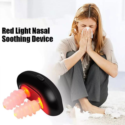 Smart Infrared Nasal Therapy Device - Portable Solution for Rhinitis and Allergy Relief
