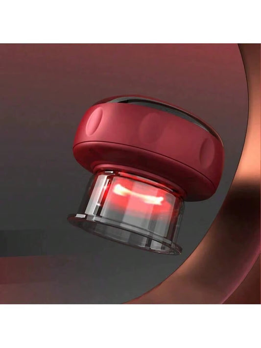 Electric Vacuum Cupping, Scraping, Skin Massage Device, Body Heating, Scraping, Suction Cup Treatment Set, Health and Portabilit